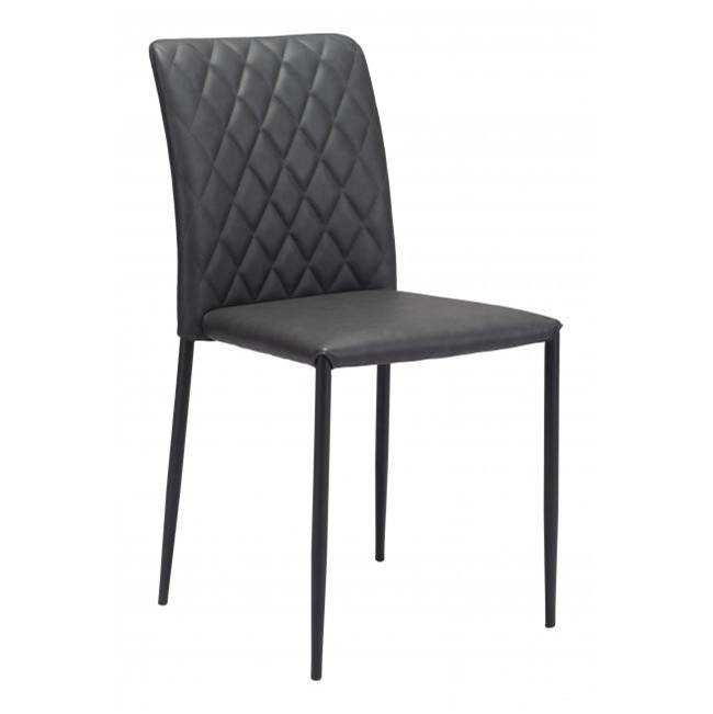 Zuo Harve Dining Chair (Set of 2) Black