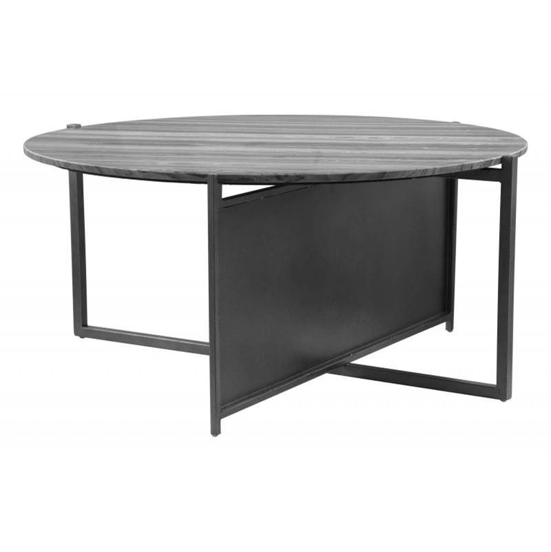 Zuo Mcbride Coffee Table Gray and Black