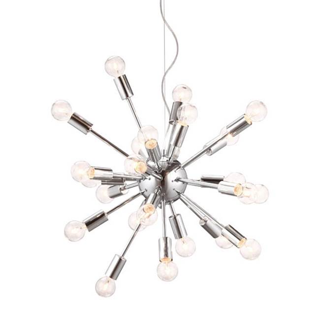 Zuo Pulsar Ceiling Lamp Chrome