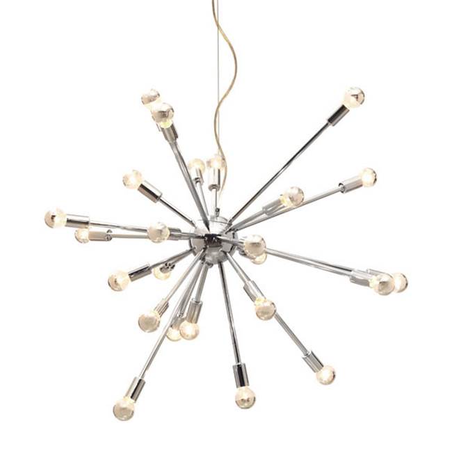 Zuo Physics Ceiling Lamp Chrome