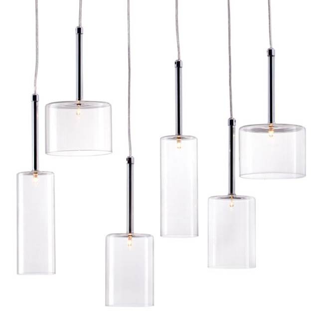 Zuo Hale Ceiling Lamp Clear
