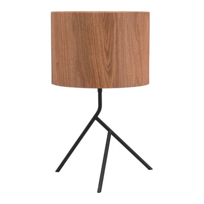 Zuo Sutton Table Lamp Brown and Black