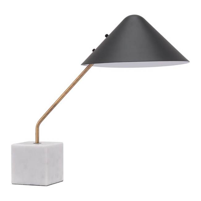 Zuo Pike Table Lamp Black and White