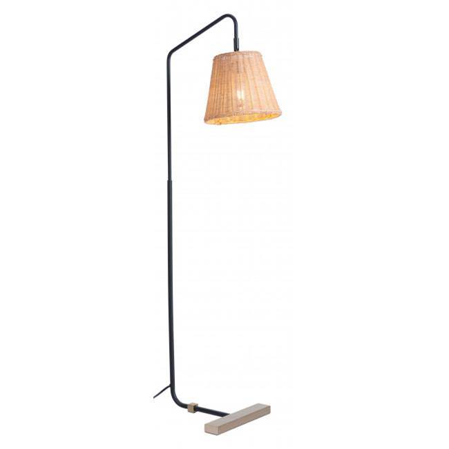 Zuo Malone Floor Lamp Natural