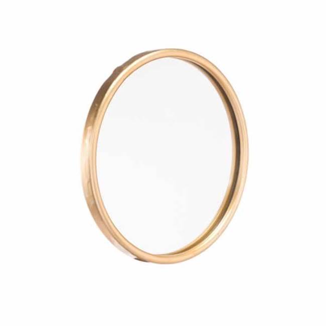 Zuo Small Ogee Mirror Gold