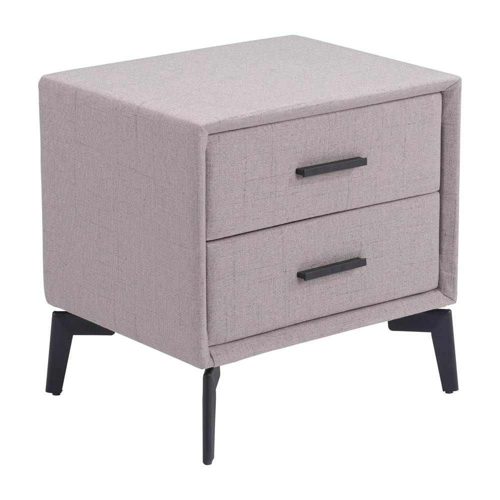 Zuo Halle Side Table Gray