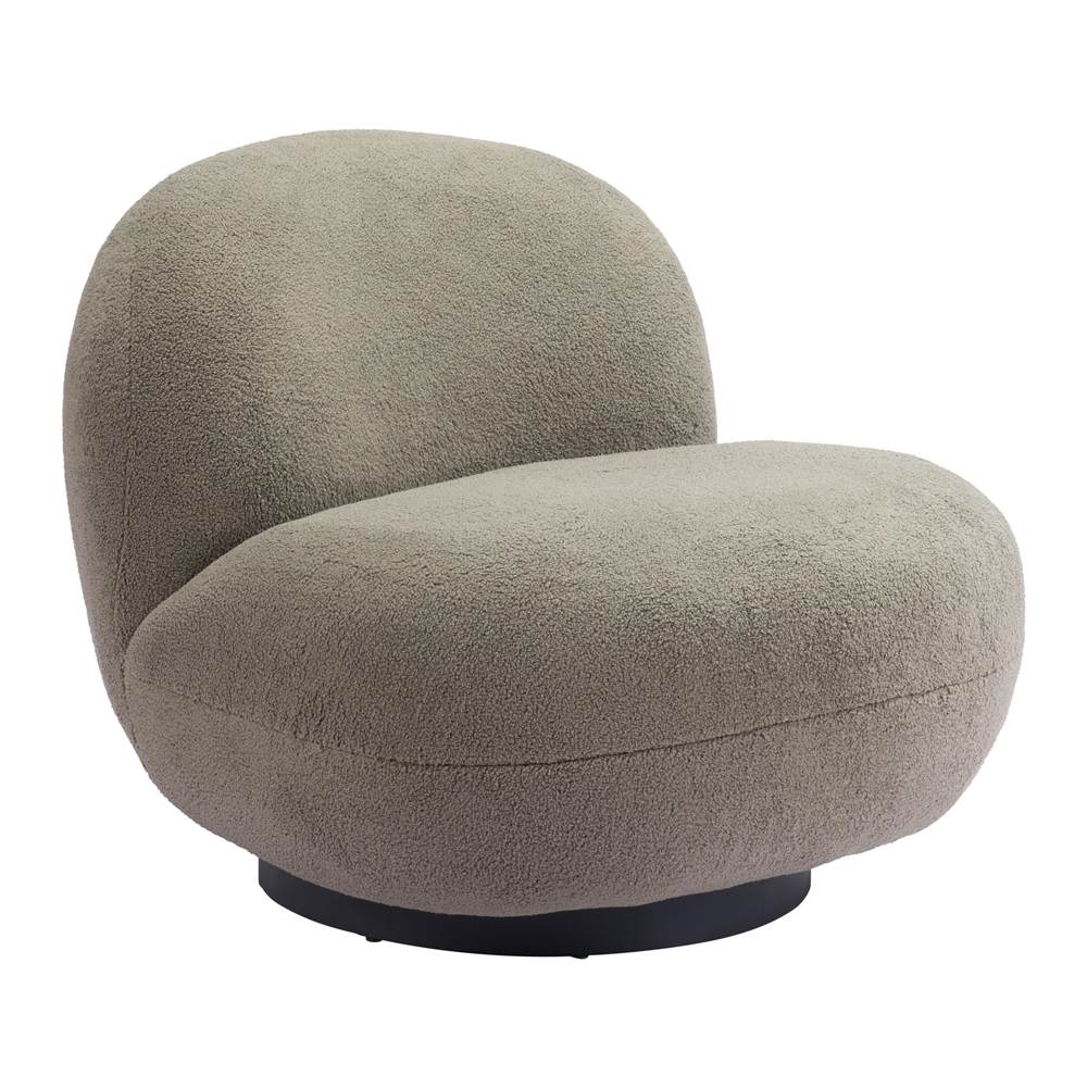 Zuo Myanmar Accent Chair Olive Green