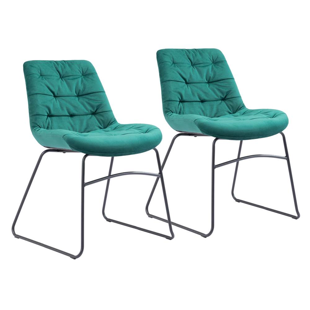 Zuo Tammy Dining Chair (Set of 2) Green